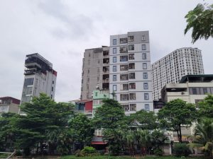 Cho thuê CHDV Thanh Bình Hà Đông – Tòa 107m2 x 6 tầng + 1 tum, 11pkk