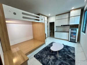 Cho thuê chung cư mini Trung Kính 87m² x 4 tầng – 10 phòng full nội thất